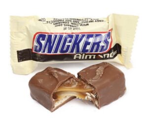 Snickers Almond Fun Size Wrapped 5lb Bag Bulk